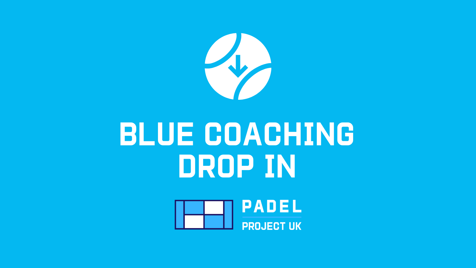Blue Coaching Drop In
