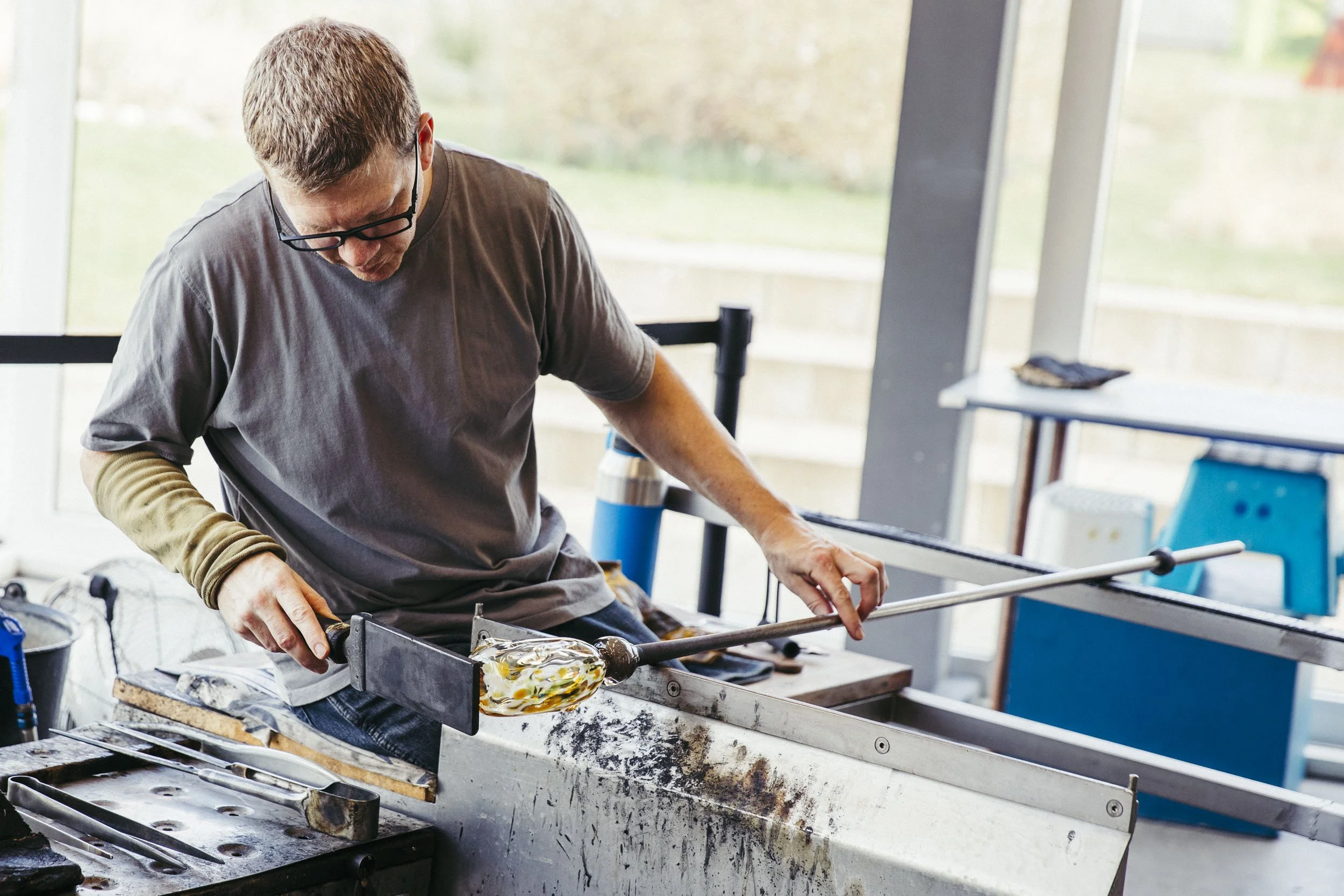 Glas VÆRKSTED: Molsvasen