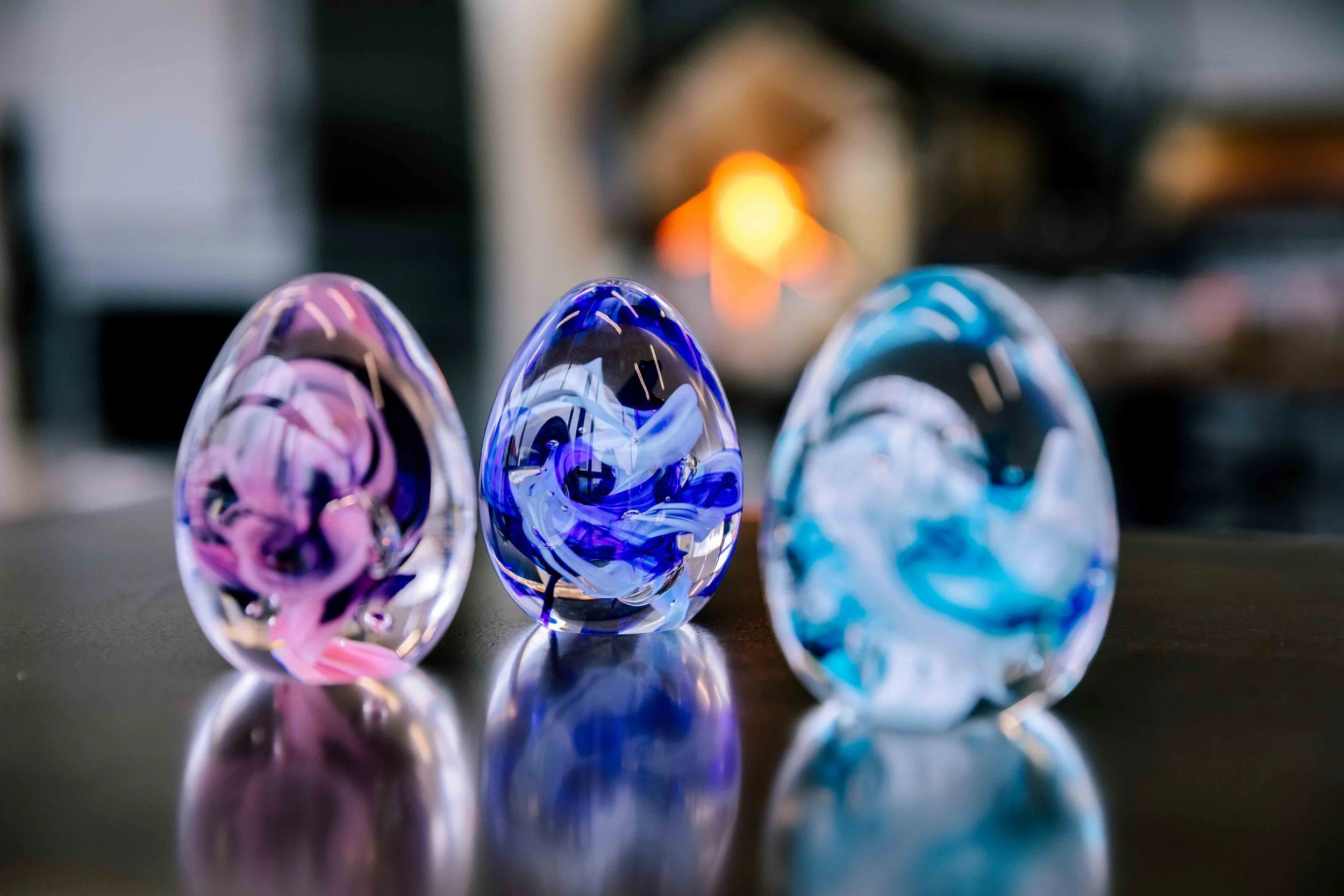 Glas VÆRKSTED - farverige påskeæg