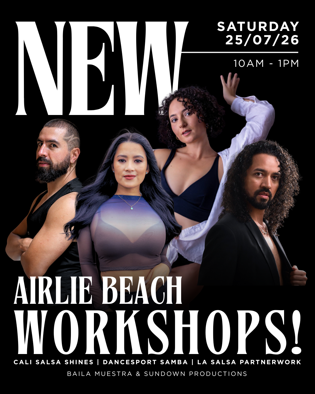 Latin Dance Workshops Airlie Beach | Whitsundays QLD!
