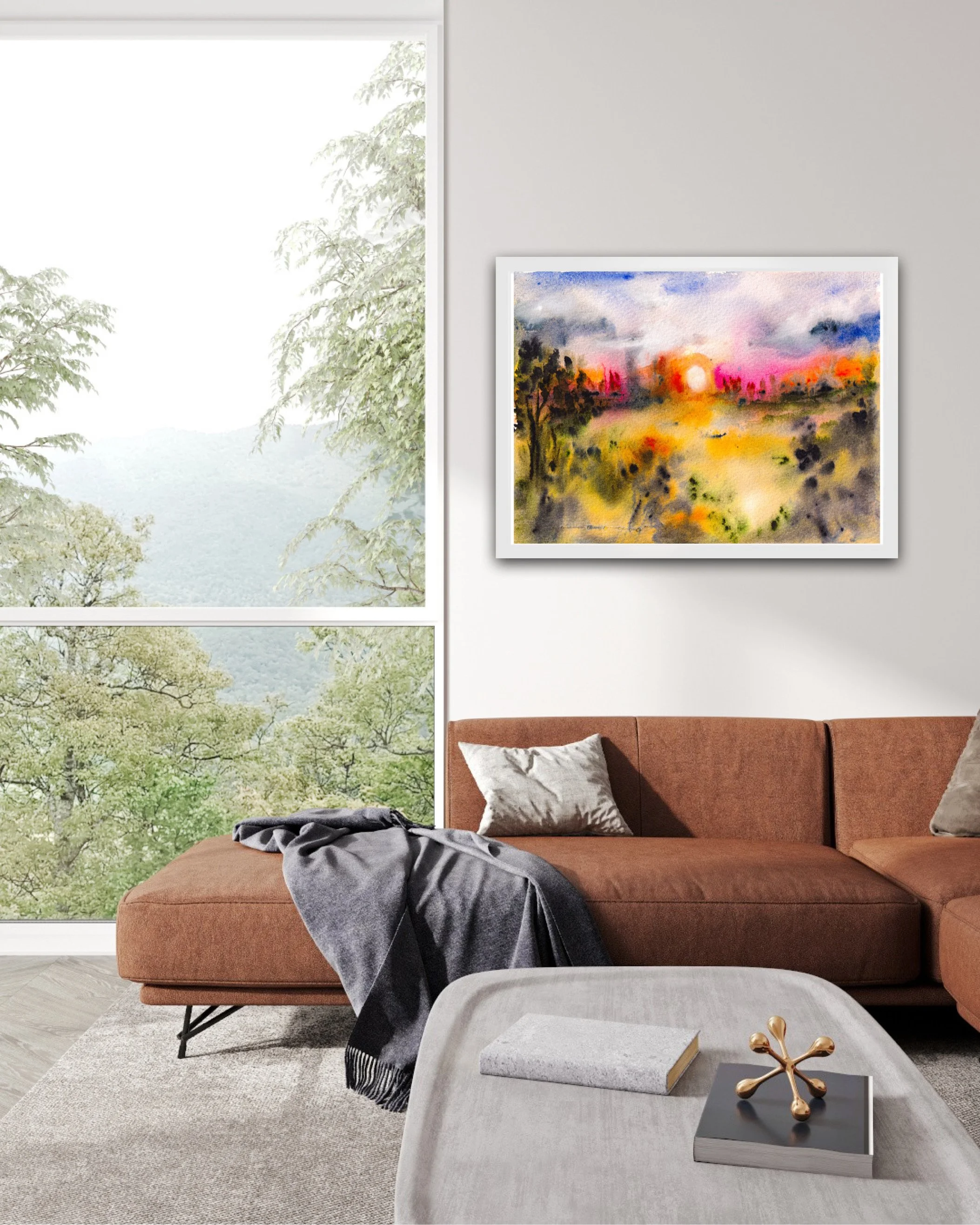 Rainbow Rhythms_Fine Art Print_Eco_Vegan Friendly_Unframed