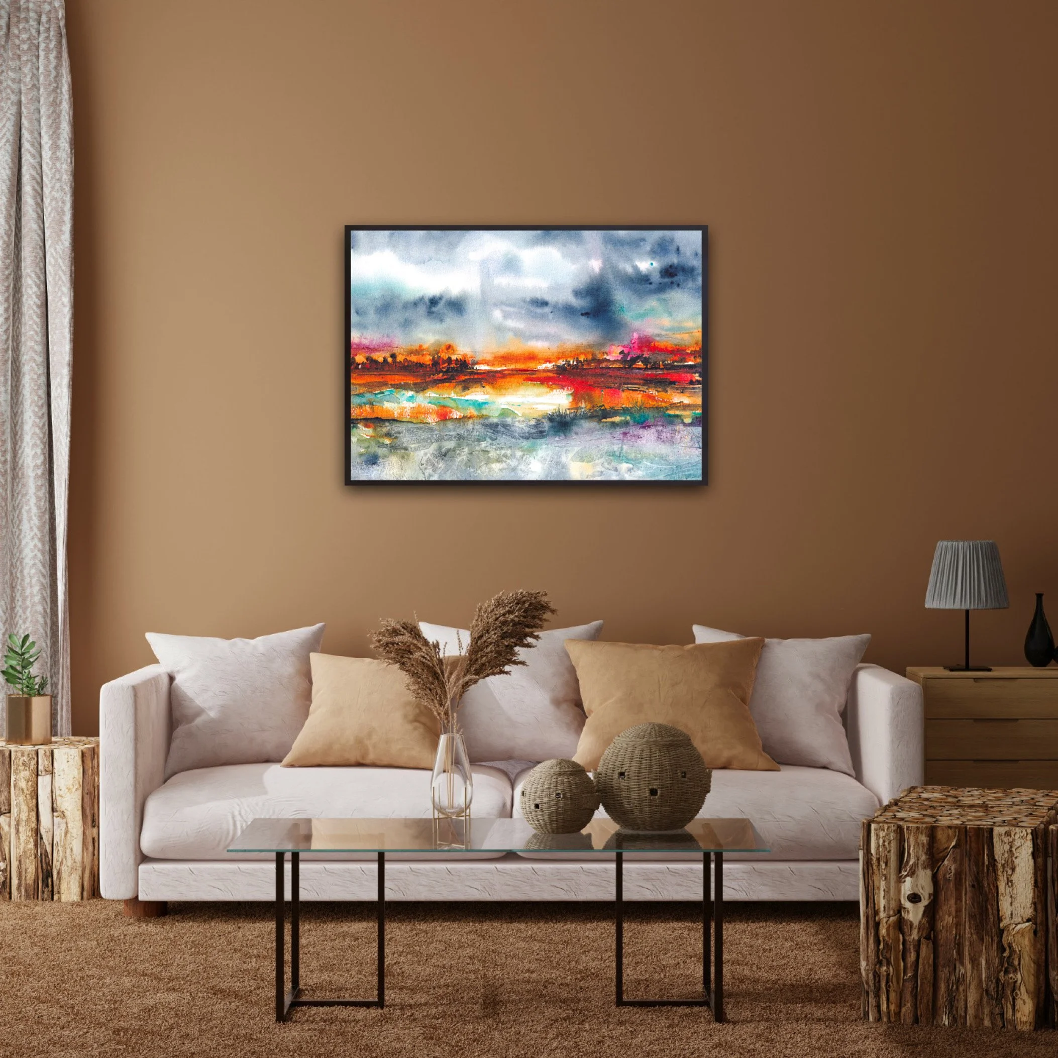 Sunburst Symphony _Fine Art Print_Eco_Vegan Friendly_Unframed