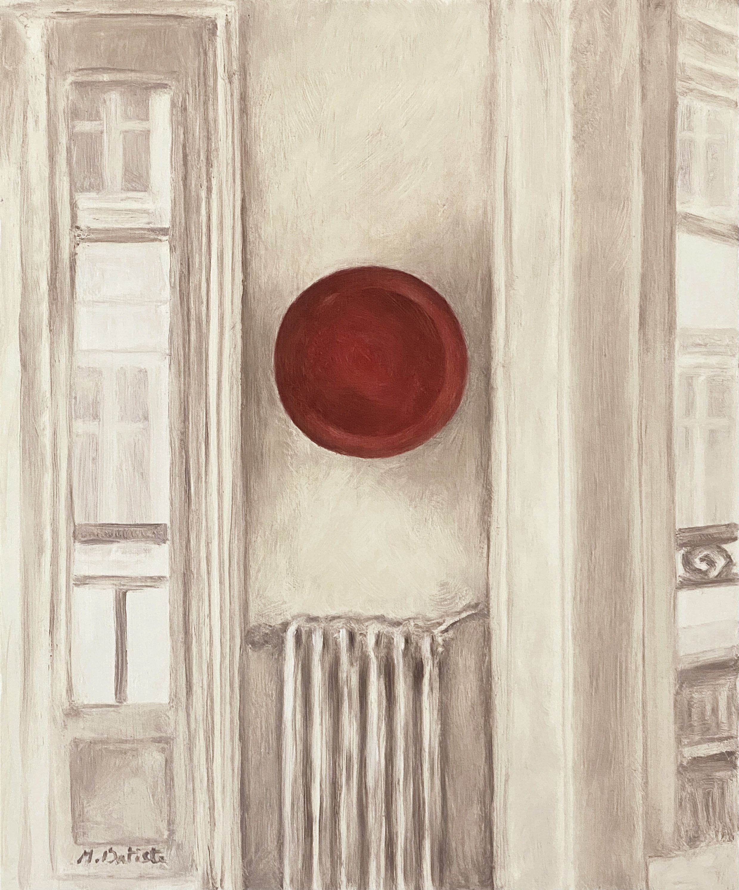 HYPNOSIS ou portrait du radiateur - 2024, 30 x 20 cm - private collection