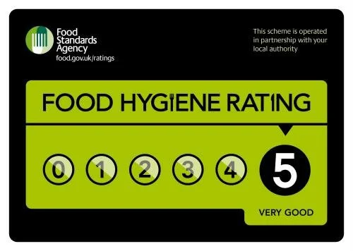 Food hygiene rating 5