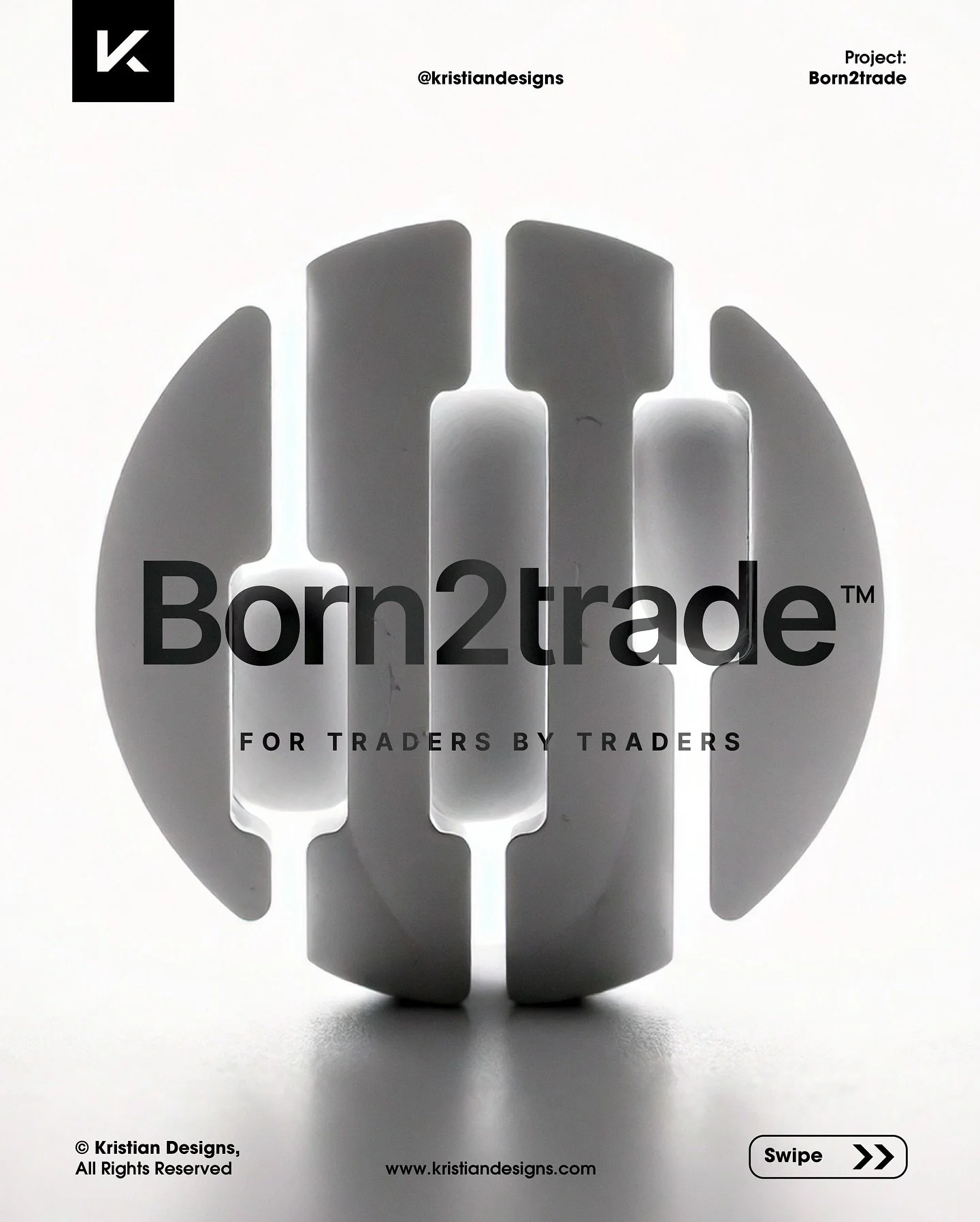 Hey guys, I wanted to post a follow up from last week&rsquo;s reel. This logo and visual identity project was super fun to work on! 🙌🏼

The client loved it and for me, that is what makes it even better. The candle stick chart inspired logomark adds