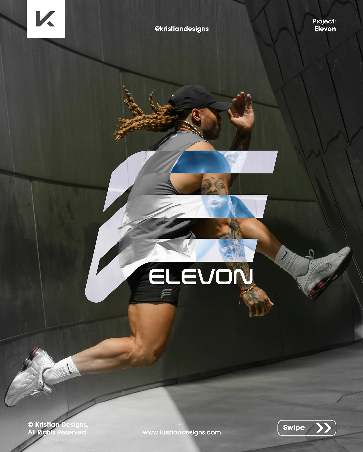 This logo design was made for a new performance streetwear brand. The flow and dynamic nature of this logomark gives a energetic look, while the typeface and colors add a sleek elegance. ⚡️

What are your thoughts on this logo? 🙌🏼
-
#logo #logos #l