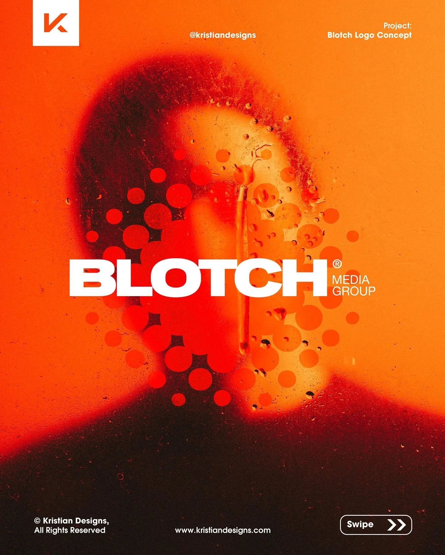 I want to share something a little different today! This logo design concept is a fun, fresh and a bit unusual! 🙌🏼

The logo mark itself is inspired by halftone textures, it brings a certain energy that I found interesting. 😎

What do you guys thi