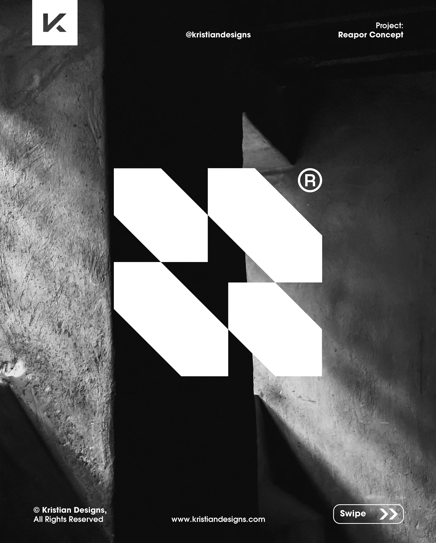 A simple, clean and sort of mysterious logo design concept. This one was just a quick exploration, nothing official. But what do you think about the aesthetic? Are you more a fan of minimalistic or highly detailed? 🫵🏼 Let me know in the comments.