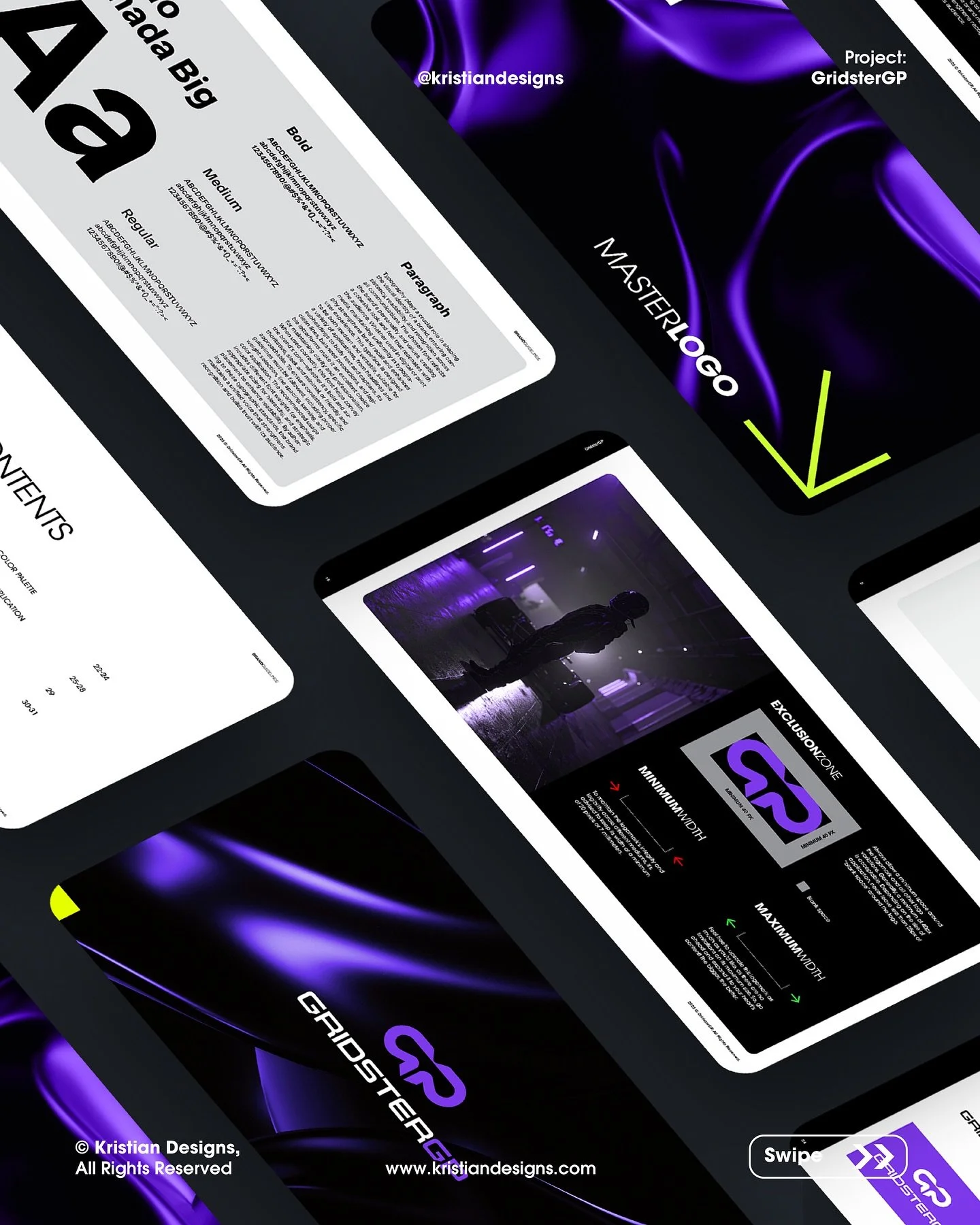 I wanted to share a recent logo/brand design I completed for GridsterGP! A new Formula 1 inspired fantasy game in development. 🏎️🏁

The logomark is inspired by speed, racing helmets and racetracks.. Can you see it? More to come soon.. 💥

#logo #lo