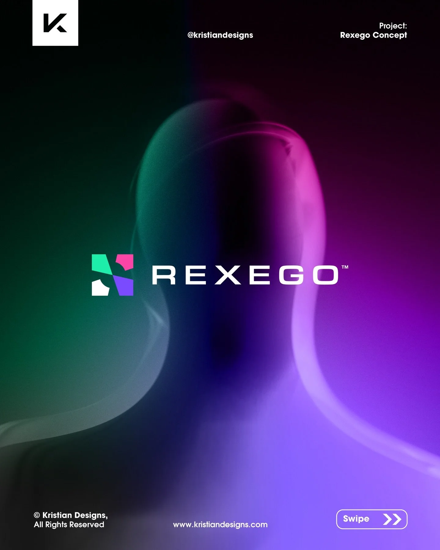 Hey guys, it&rsquo;s been a while! 👋🏻

I have been busy in the past weeks (still am), but I want to drop in and say that new stuff is coming soon. 🤙🏼

This logo concept is one that was more of an exploration for a color scheme I am trying out. Do