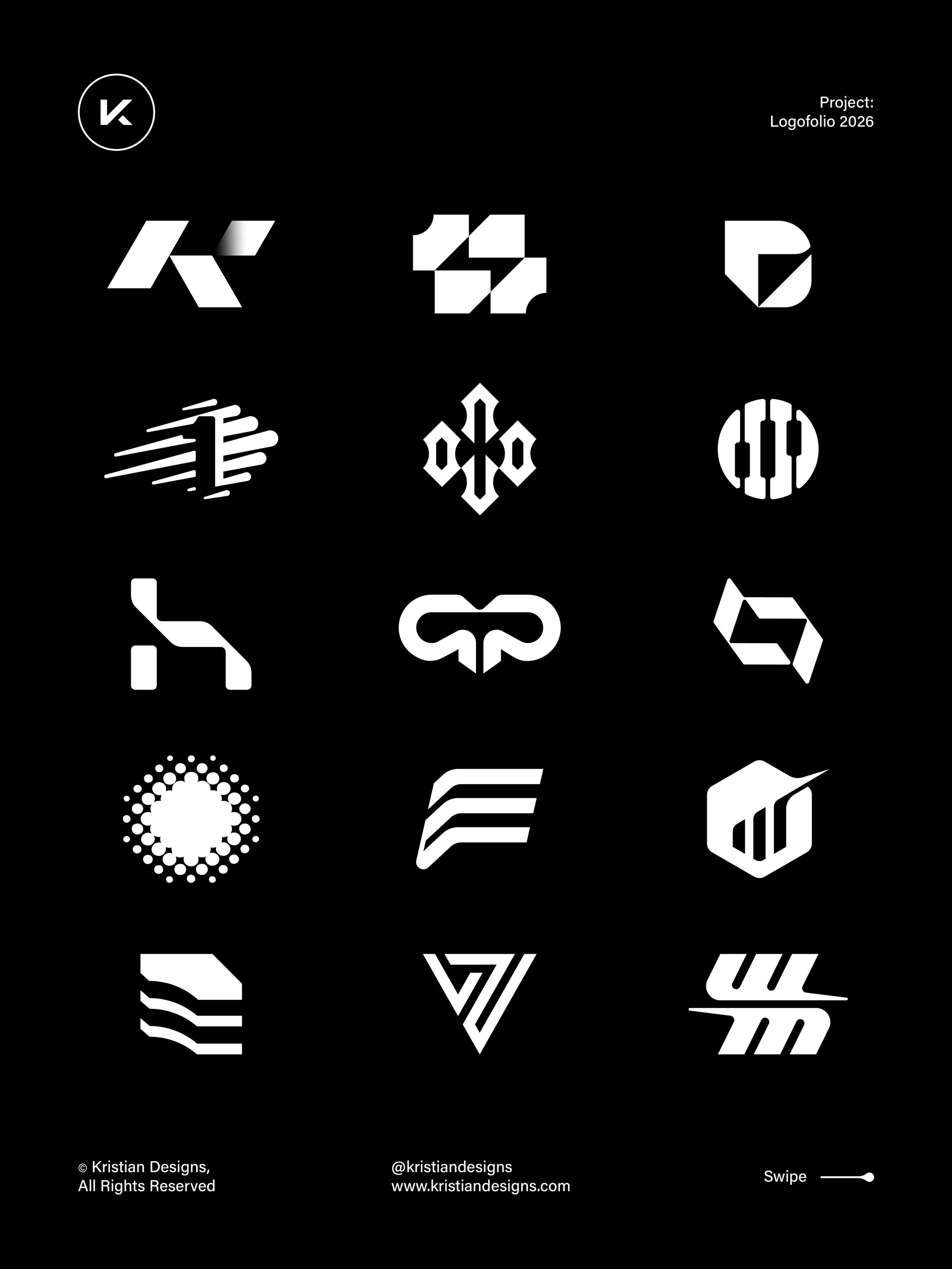 I haven&rsquo;t done a logofolio in a while, so I think it&rsquo;s time to drop one. While these aren&rsquo;t all the logo designs I have to show, it&rsquo;s a curated selection of my favorites. 

Let me know which one is your favorite in the comment