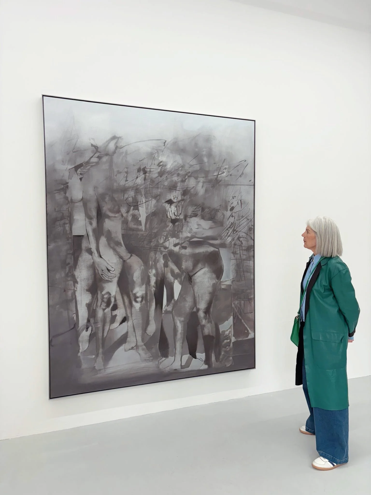 Ahead of London Gallery Weekend, last night I went to Hannah Barry Gallery to see George Rouy&rsquo;s REPRISE. The works are mesmerising.

Born in 1994, George Rouy&rsquo;s works have already been acquired by the following prestigious museums: the Al