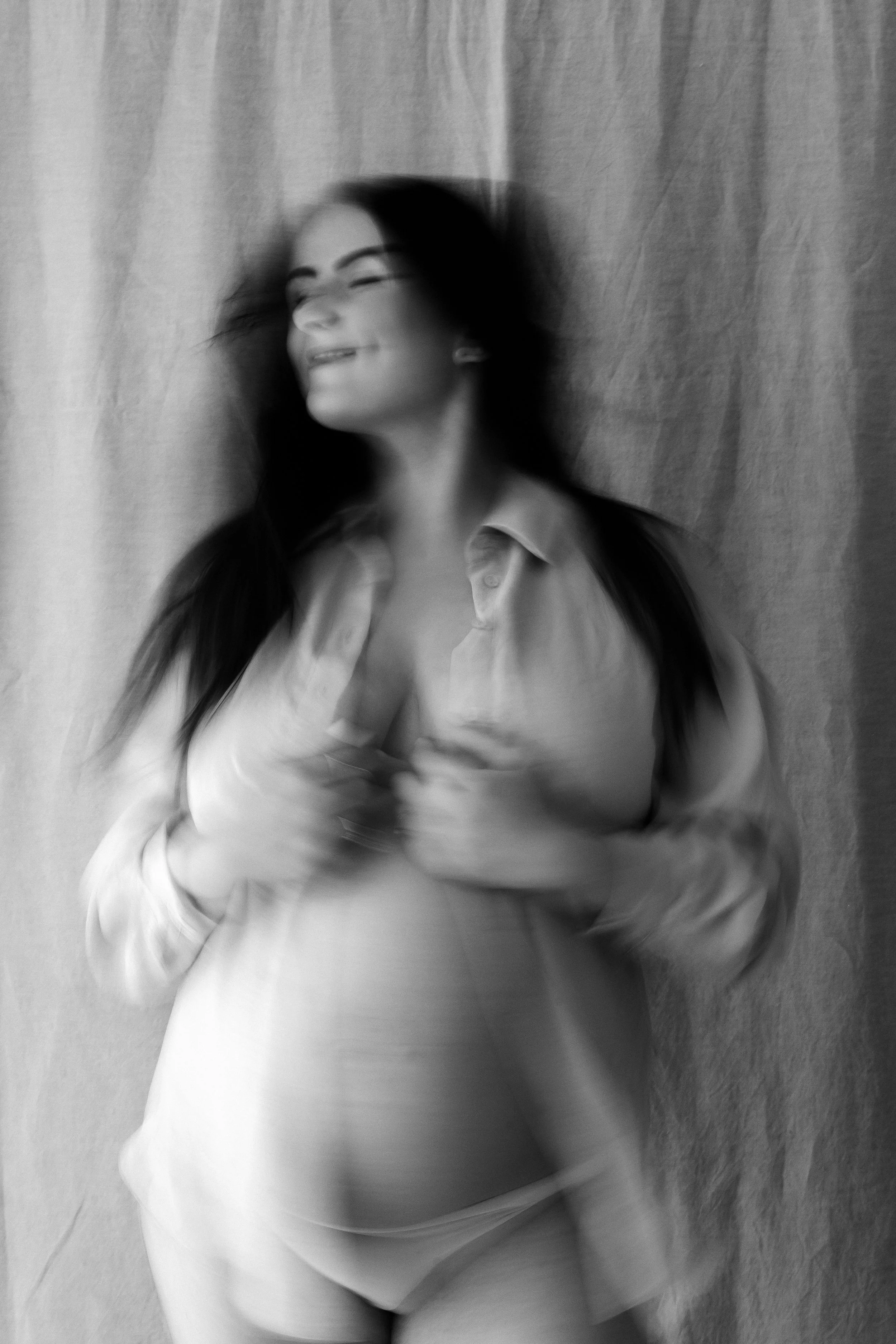 Lauren & Bump45B&W.jpg