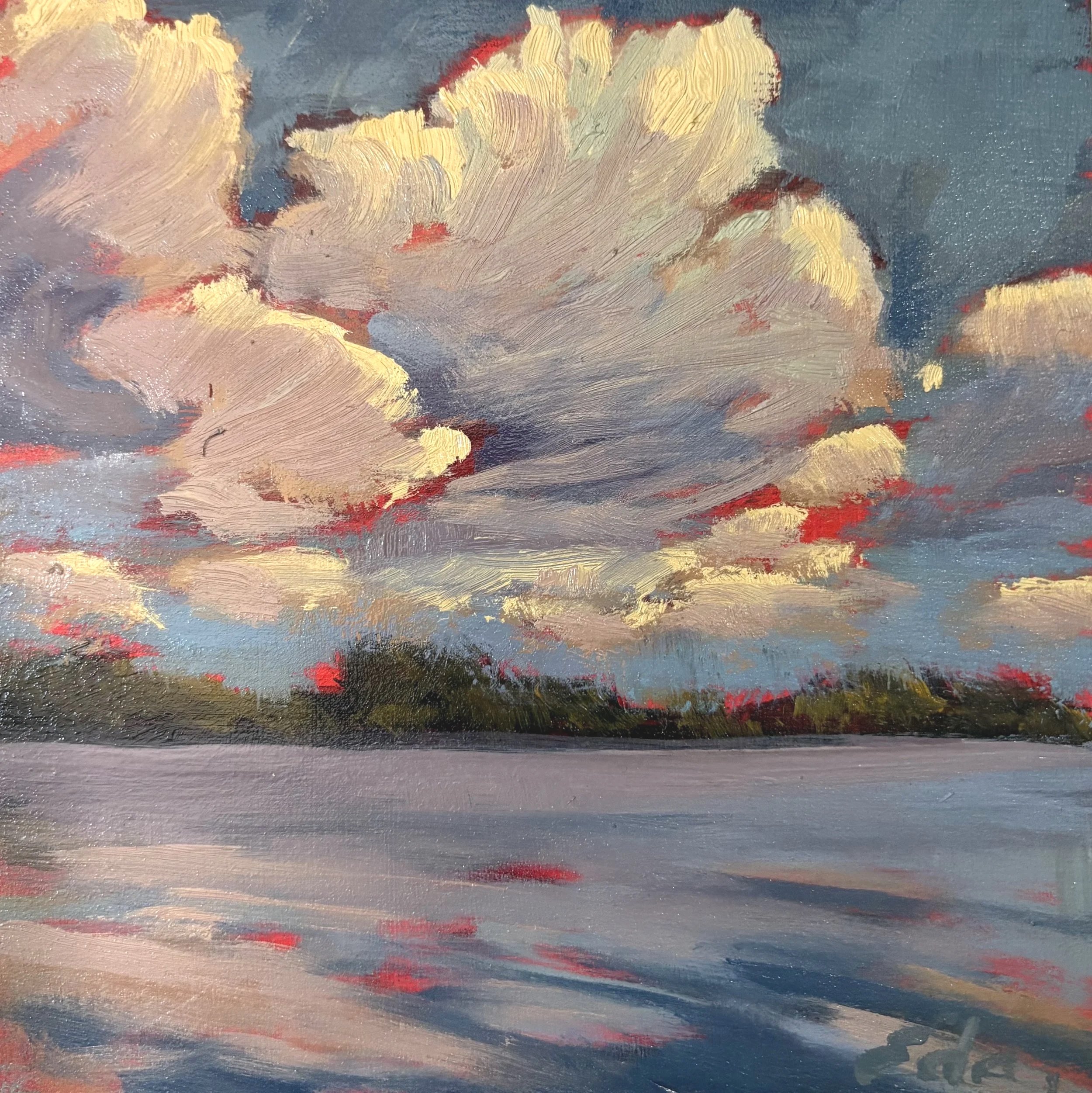 Eda Brown - Painter | Eda’s paintings create a sense of place at a particular moment in time. The use of vivid and vibrant colours with quick brush work brings the viewer into a place that can be uniquely their own.