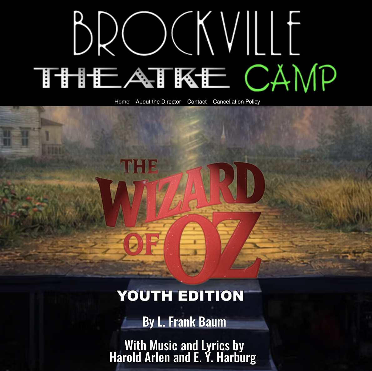 Brockville Theatre Camp - Wizard of Oz
