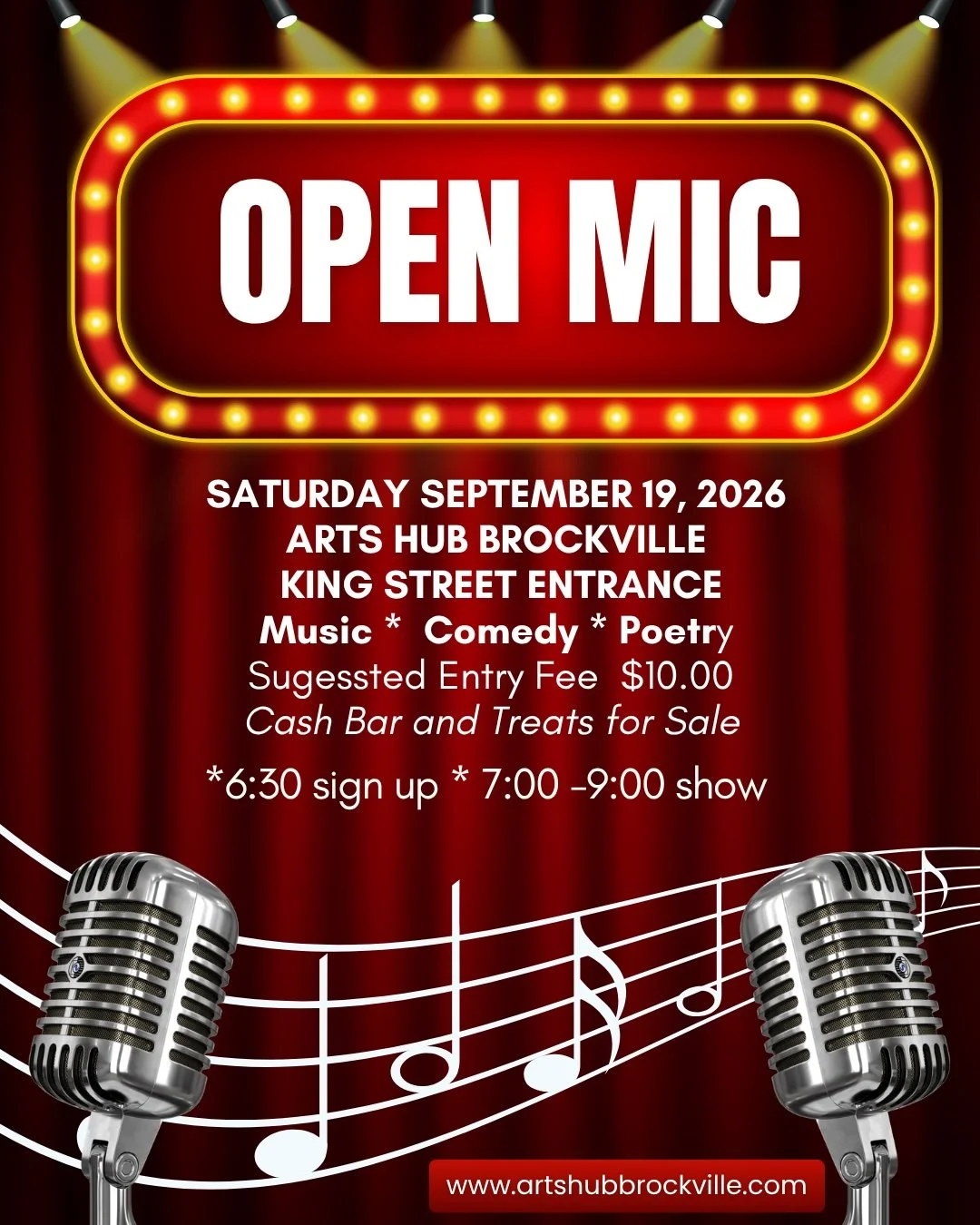 Open Mic Night at the Hub