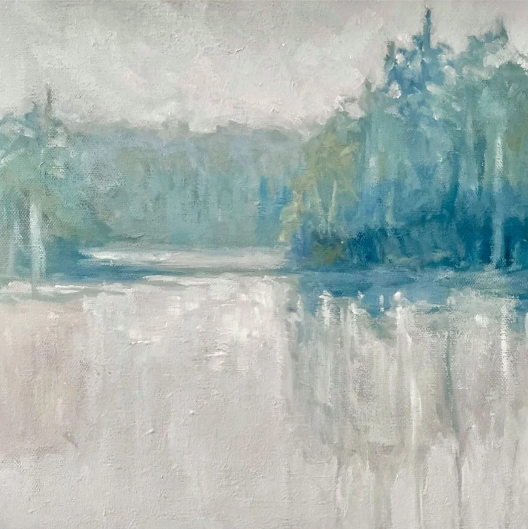 Lisa Free - Painter | Lisa Free’s latest body of work represents an elegant evolution of her artistic process, embracing a more minimalist approach while maintaining the depth and sophistication that has defined her career.