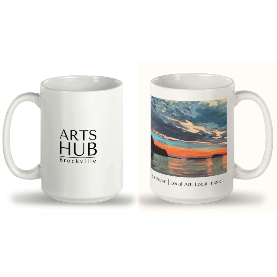 Large Mug - Hot Sunset by Eda Brown