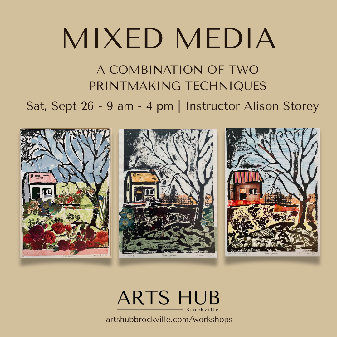 mixed media with artist Alison Storey