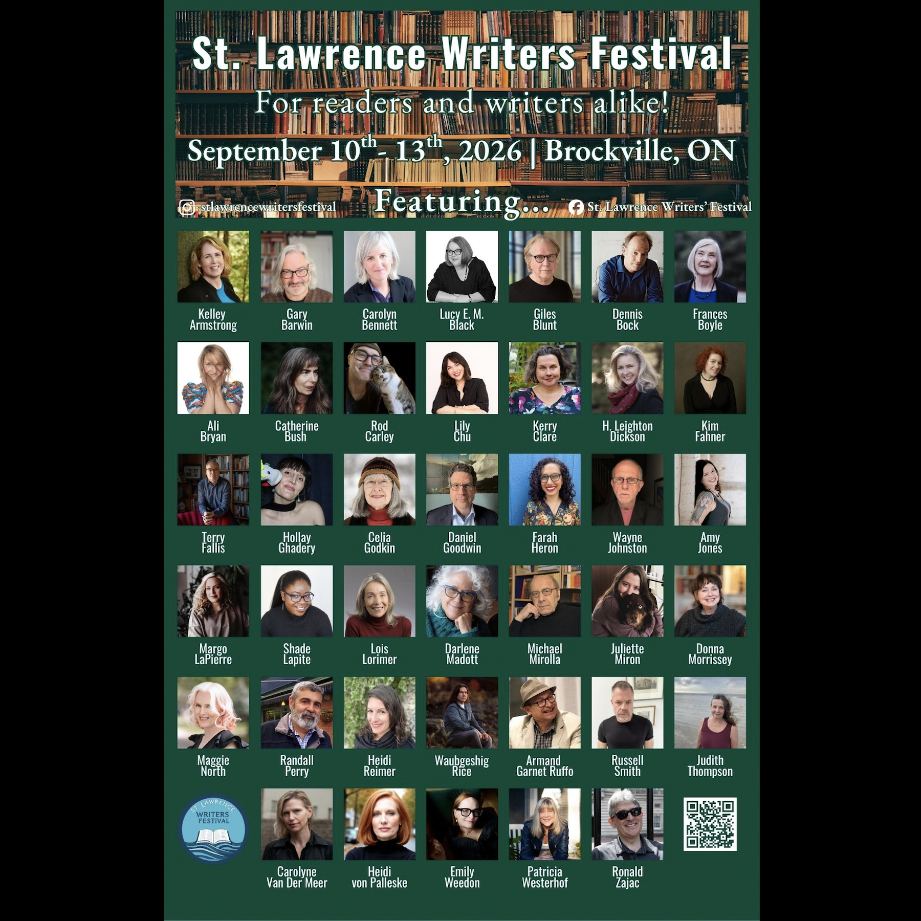 St. Lawrence Writers Festival