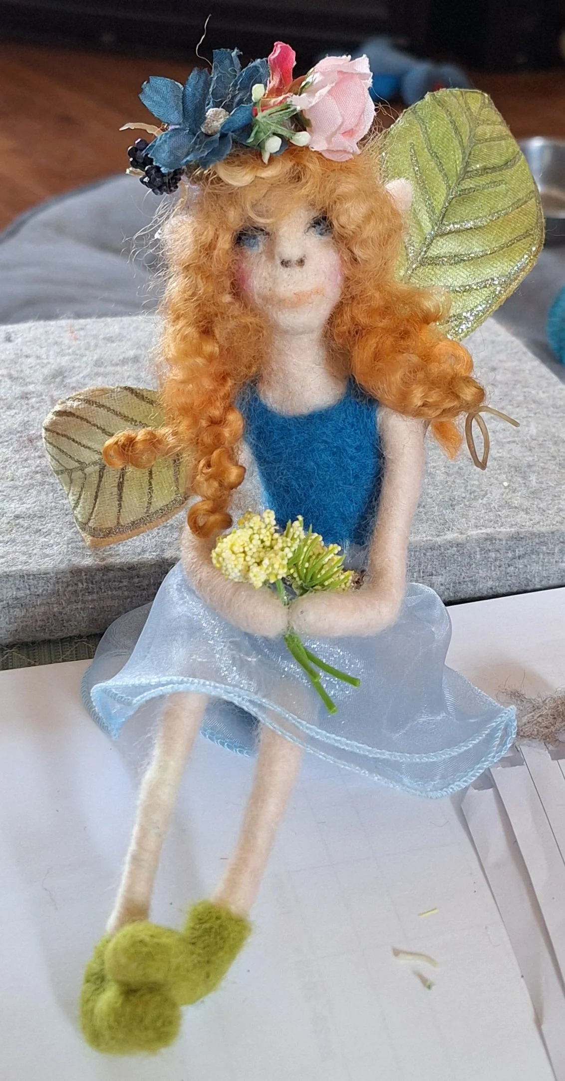Jennifer Sine - Needle Felt  |  Jennifer has been a part of the local art community for decades, crafting and creating across many mediums. Inspired by nature and her gardening work, she brings whimsy and joy to all her pieces.