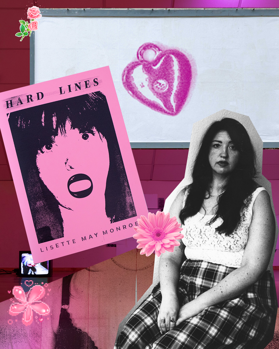 Lisette May Monroe HRT hormone replacement therapy Ehlers-Danlos Syndrome early onset menopause polyesterzine polyester zine polyestermagazine magazine cheating relationships glasgow artist scotland scottish