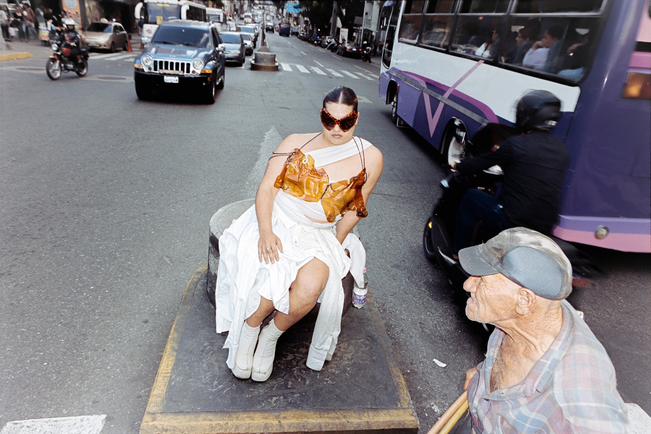 Carmela Wallis Queen K Santiago Méndez photography editorial south american fashion editorial trans artist feminism magazine polyestermagazin polyesterzine polyester zine DJ musician new music