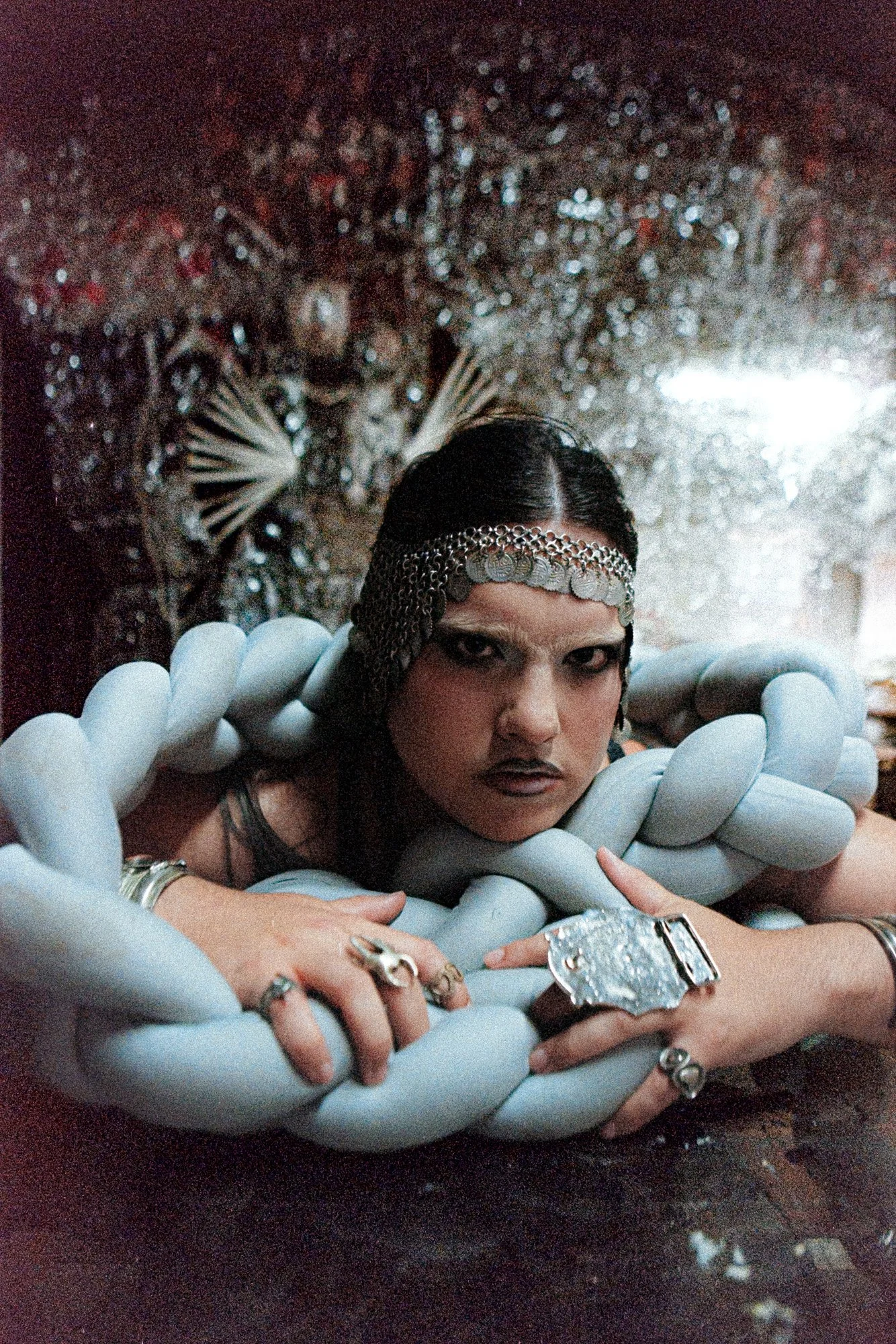 Carmela Wallis Queen K Santiago Méndez photography editorial south american fashion editorial trans artist feminism magazine polyestermagazin polyesterzine polyester zine DJ musician new music