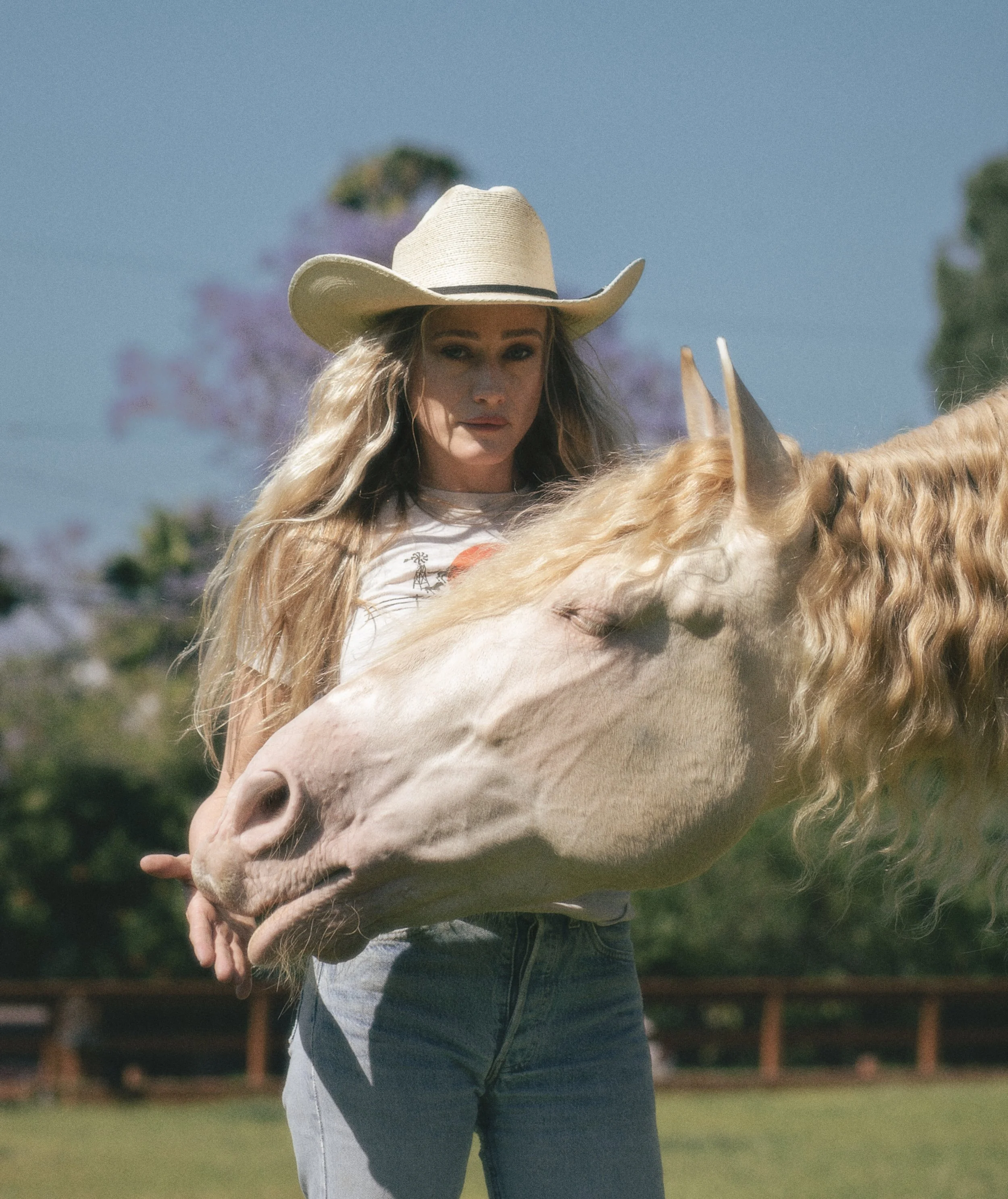olivia taylor dudley polyesterzine polyester zine magazine guide horse horses whisperer whispering chernobyl paranormal activity touch me film movie actor unwind animal ranch california