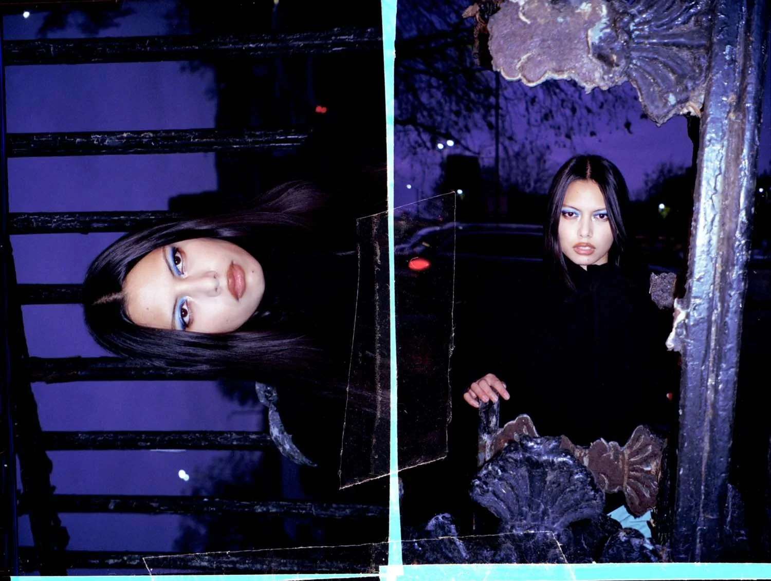 beauty editorial 2016 makeup inspired polyesterzine polyester zine polyester magazine my night my time sky ferreira