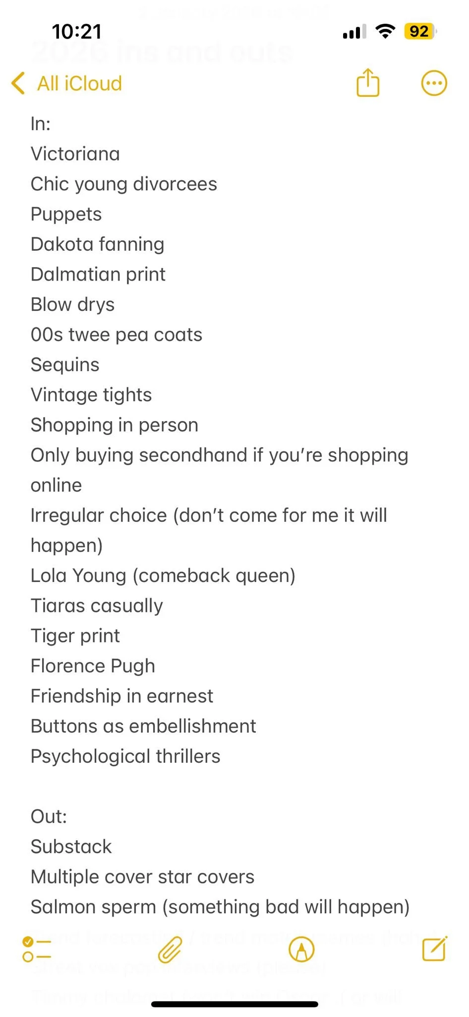 The Only 2026 Ins And Outs List You Need