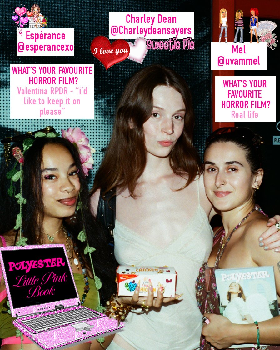 Behind the Scenes on Polyester x Perfectly Imperfect at Set Social