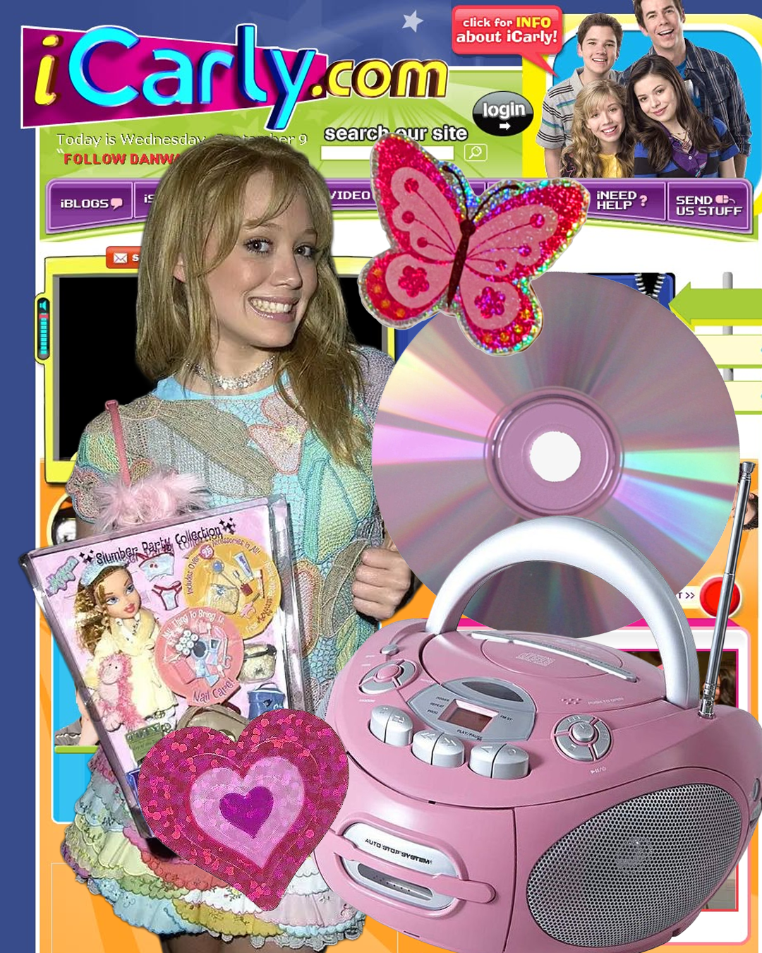 hillary duff hilary duff millennialcore millennial millennialcringe cringe 2000s disney icarly o2 arena polyesterzine polyestermagazine polyester zine magazine louisa davies