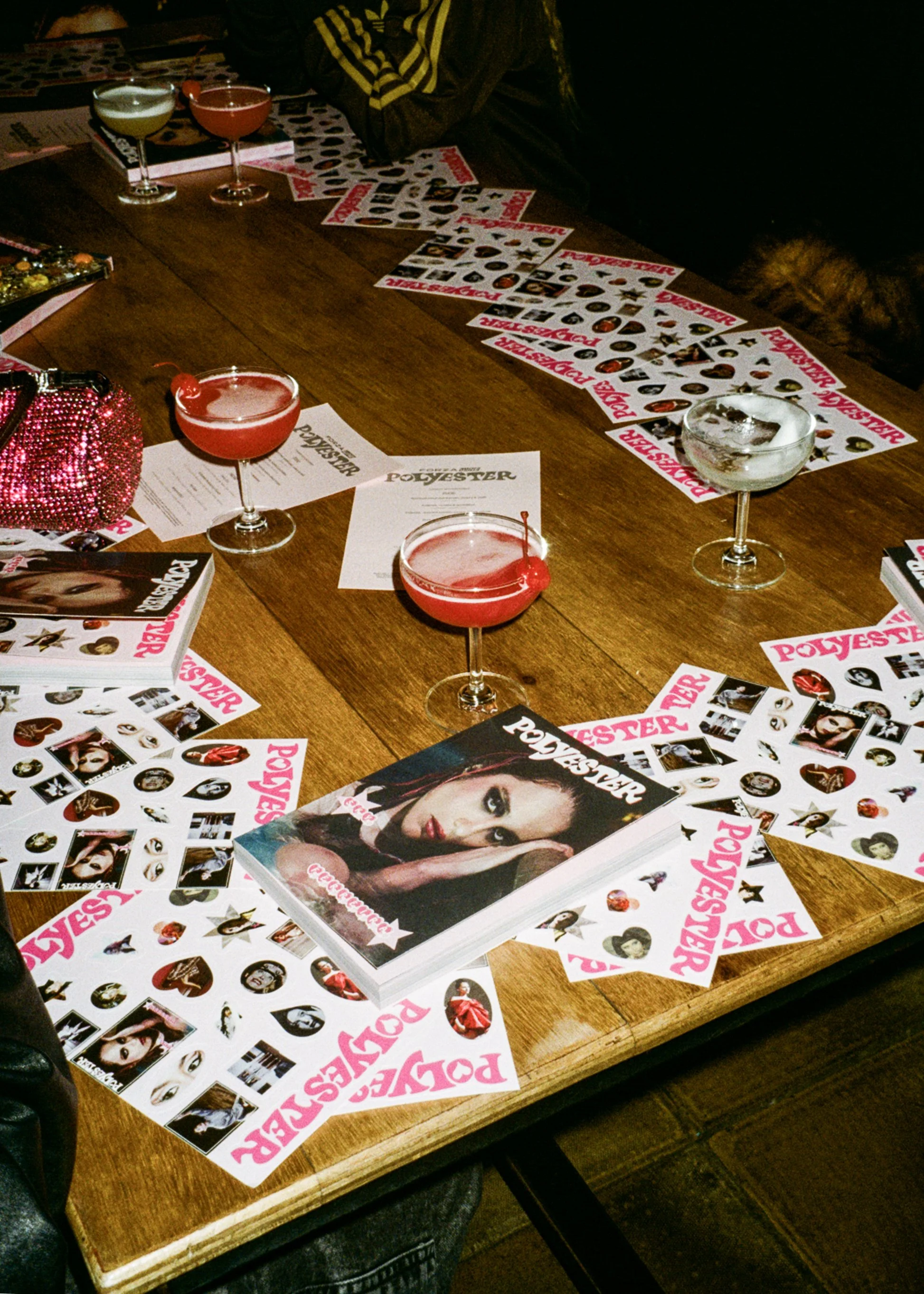 polyester zine issue launch december 2025