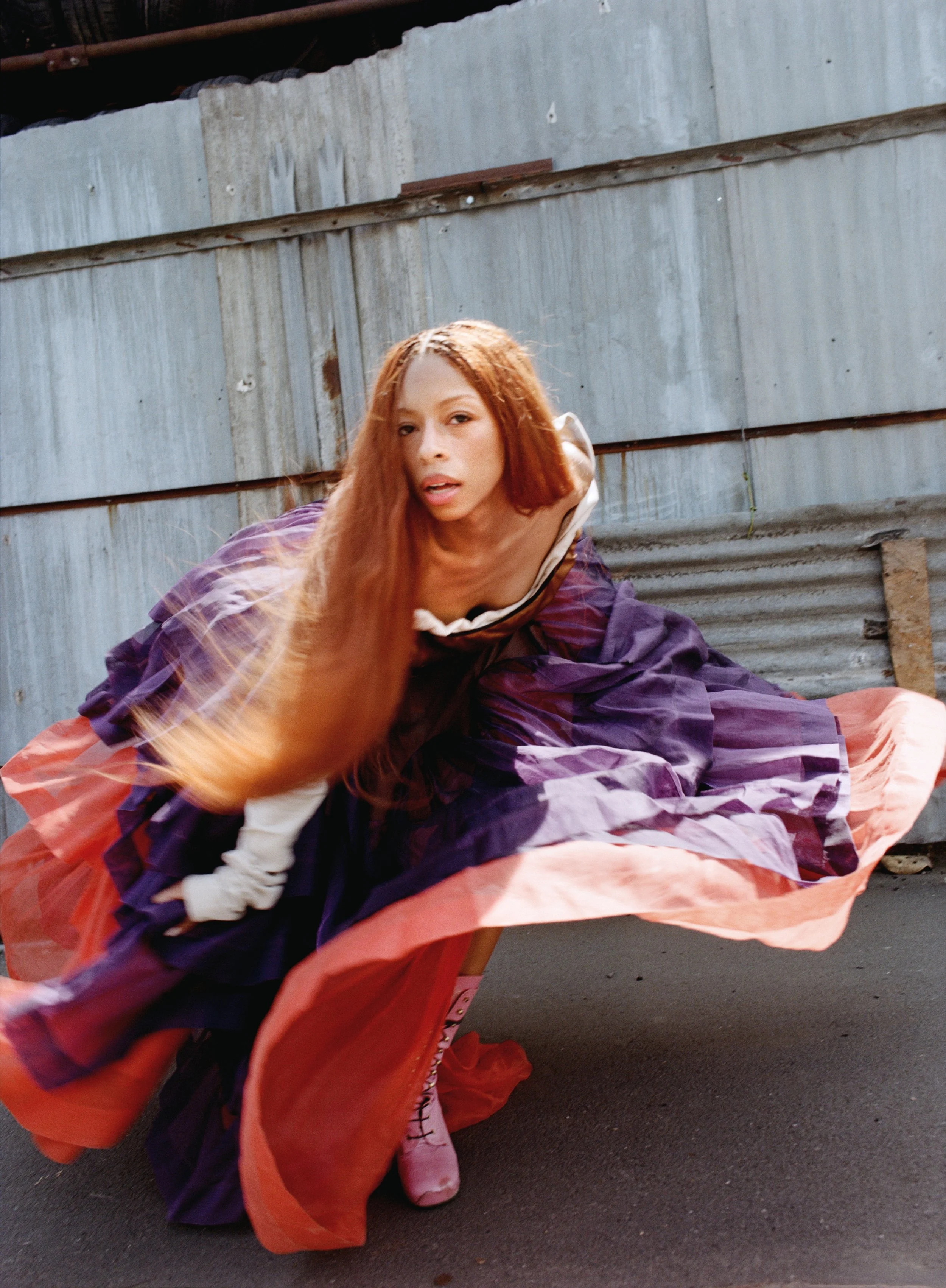 Ravyn Lenae Blue Island polyesterzine polyestermagazine zine magazine Madison Huizinga Nicole Ngai sabrina carpenter editorial interview artist interview musician