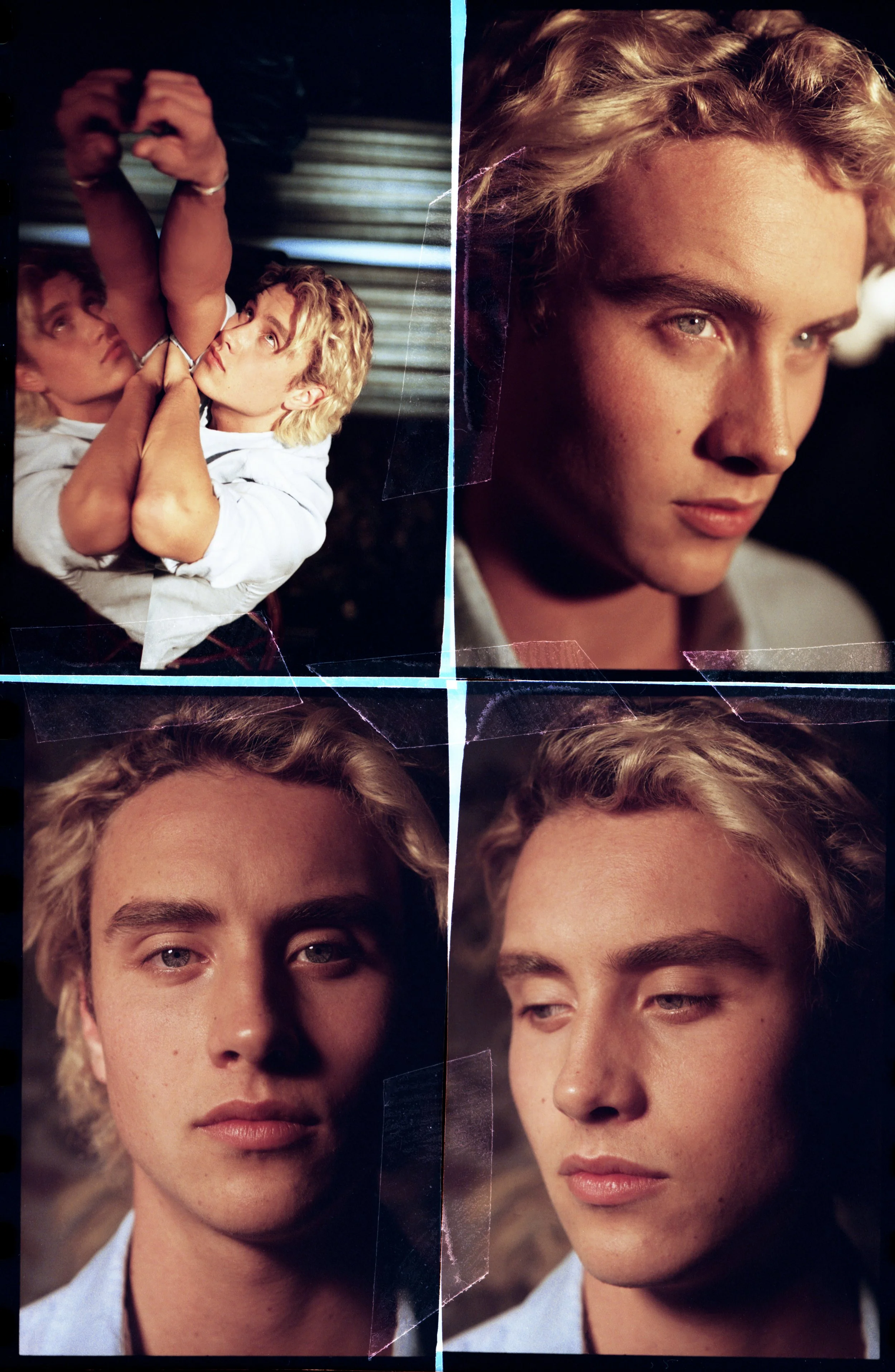 joseph zada the hunger games we were liars polyesterzine polyester zine johnny sinclair lewis vorn photo shoot