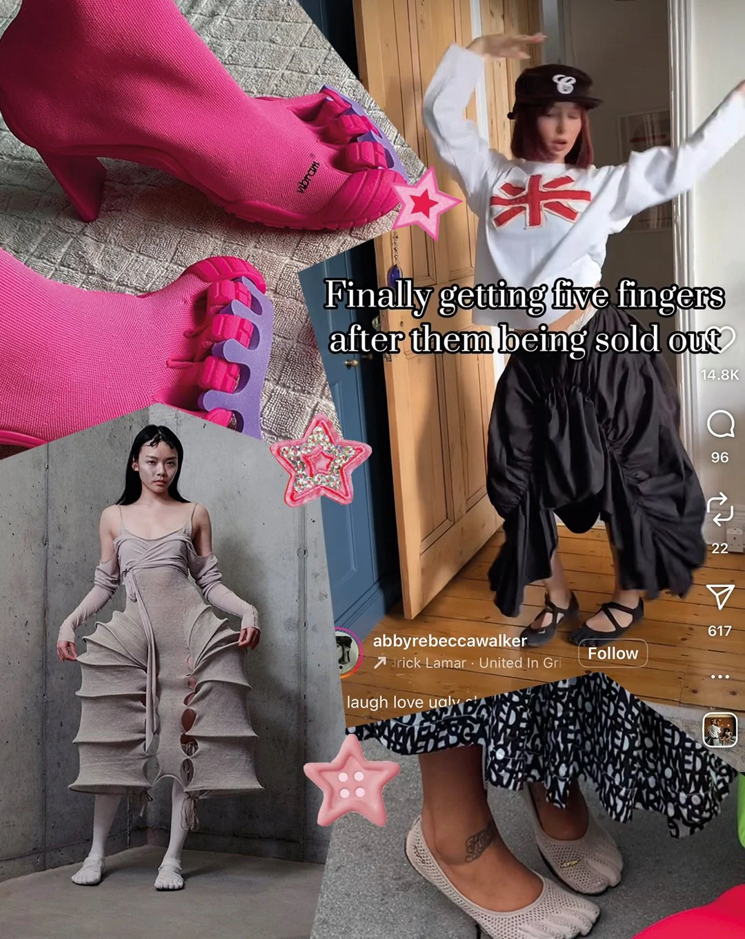 polyester zine polyesterzine ugly shoes fashion clothing shops consumerism depop vibram manolo blahnik dior man repeller fecal matter jw anderson thom browne