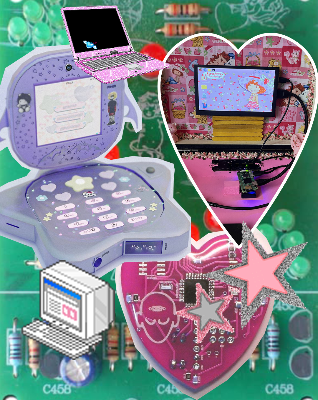 Hatti Rex writing Tiktok technology polyesterzine polyester zine polyester magazine women in tech Ube Boobey
