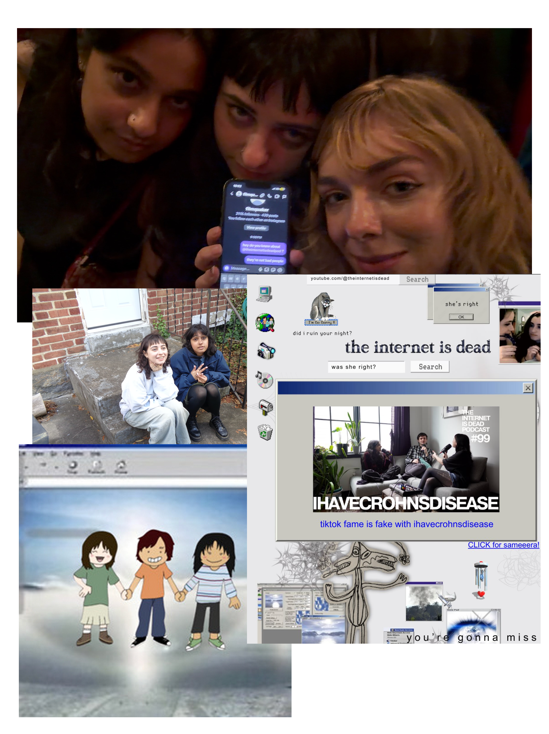 polyester zine guide the internet is dead brittany deitch sameera rachakonda podcast how to guide