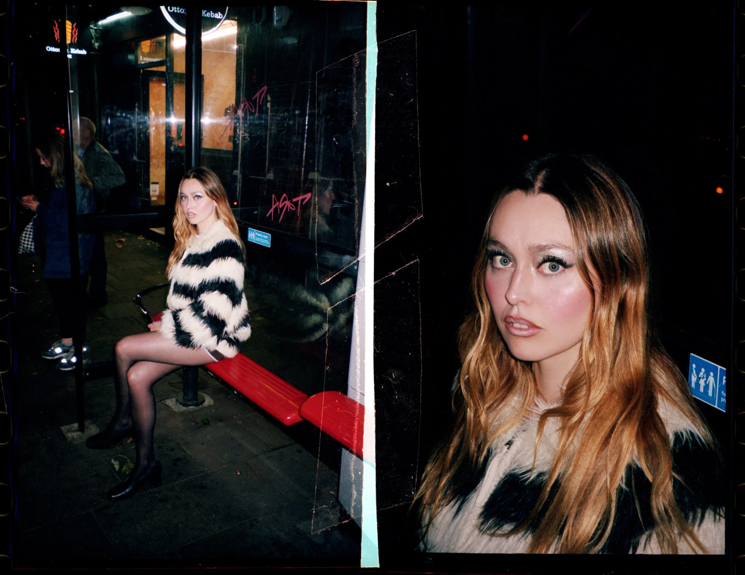 Lewis Vorn Photography Emily Wood Makeup Sky Ferreira night time my time 2016 makeup insp MUA makeup tips editorial