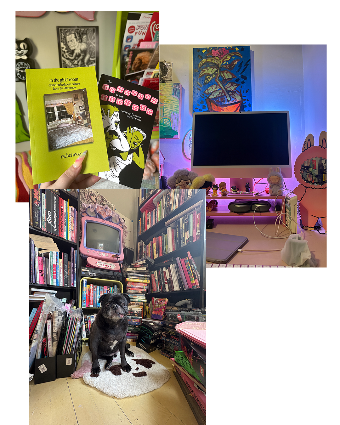 Rachel Moss Ally Reavis polyesterzine polyester zine polyestermagazine magazine guide tutorial author writing diy internet archive physical media vhs booktok