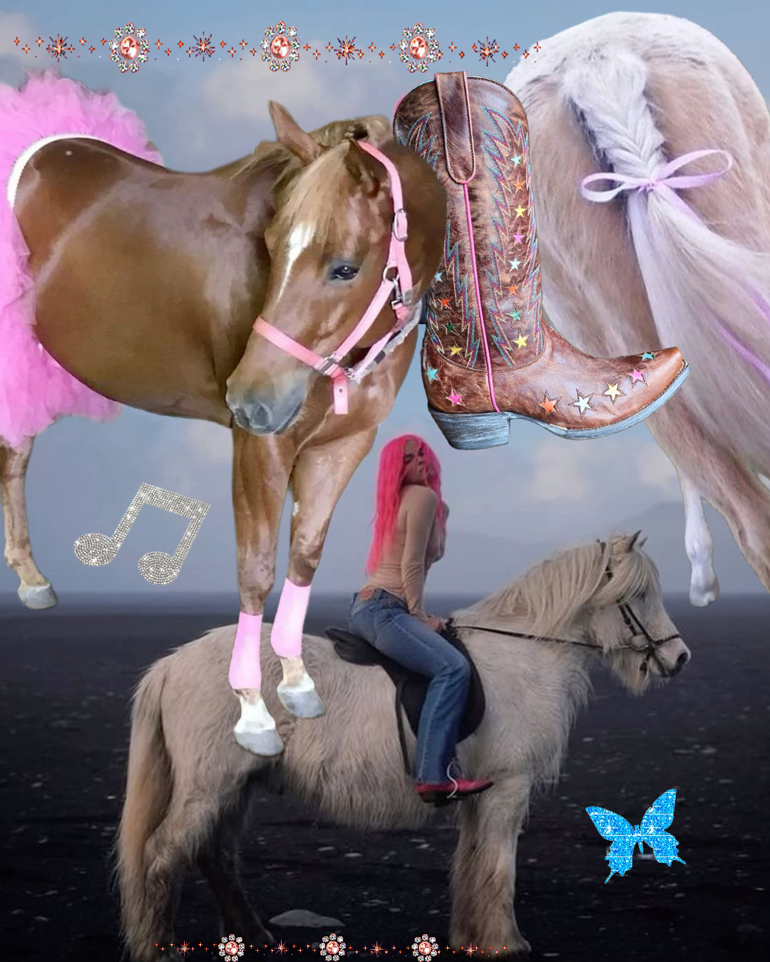 Isobel Slocombe Polyesterzine polyester zine polyester magazine polyestermagazine addison rae horse girl taylor swift niche hobbies essay feminism