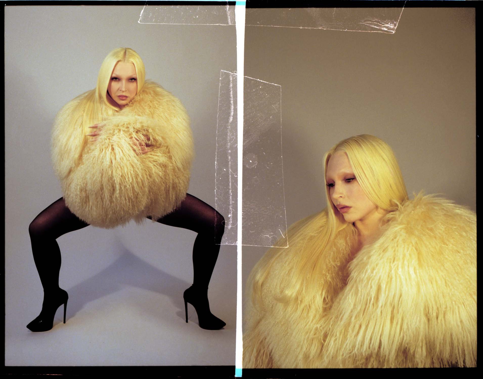 cobrah good puss brand new bitch music musician sweden swedish torn lewis vorn fat anna wintour anastasia vartanian photoshoot editorial blonde singer queer icon