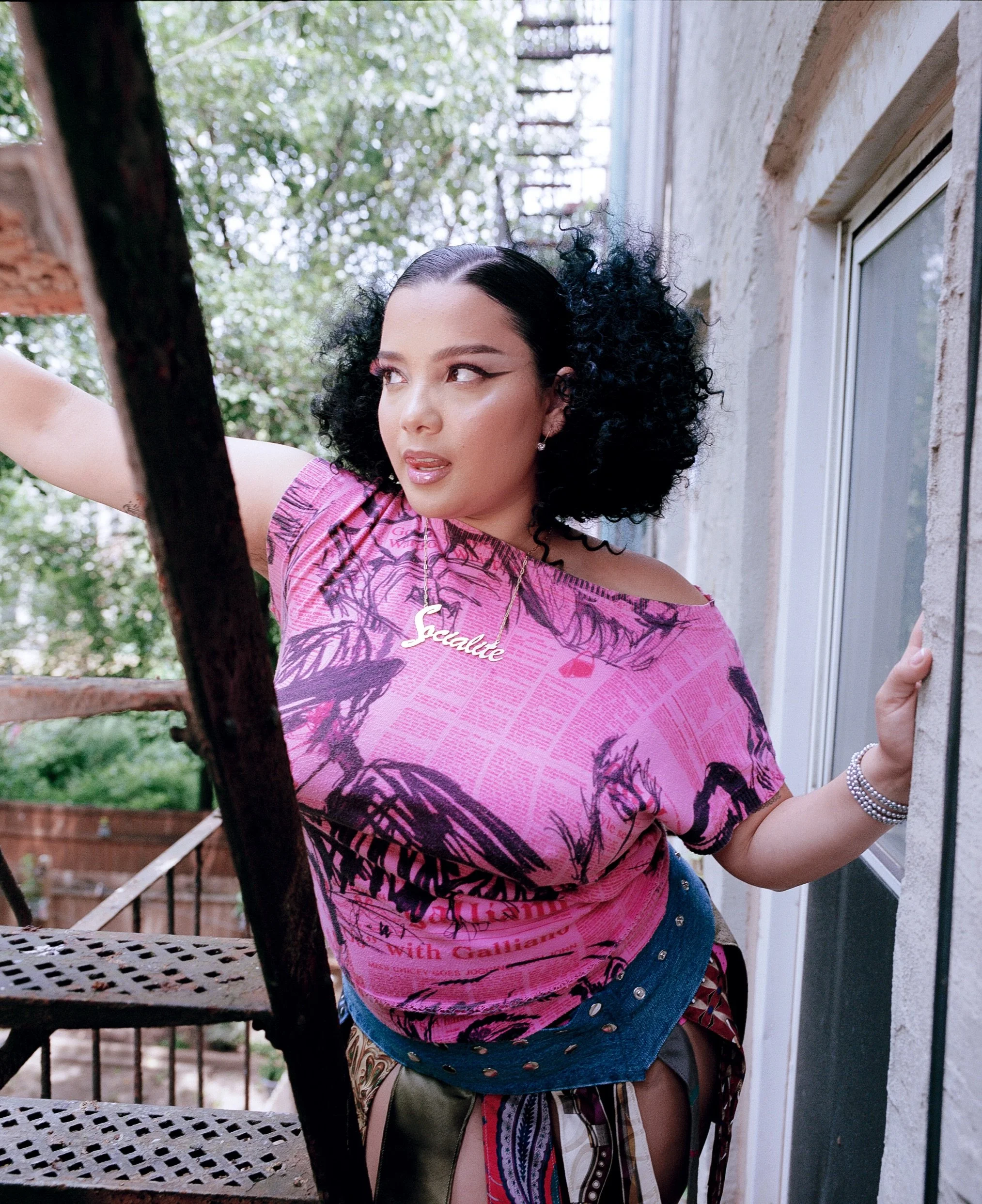 Michelladonna Polyester 2025 interview shopcats shop cats bodega cat tiktok video series comedy comedian new york immigrant interview profile