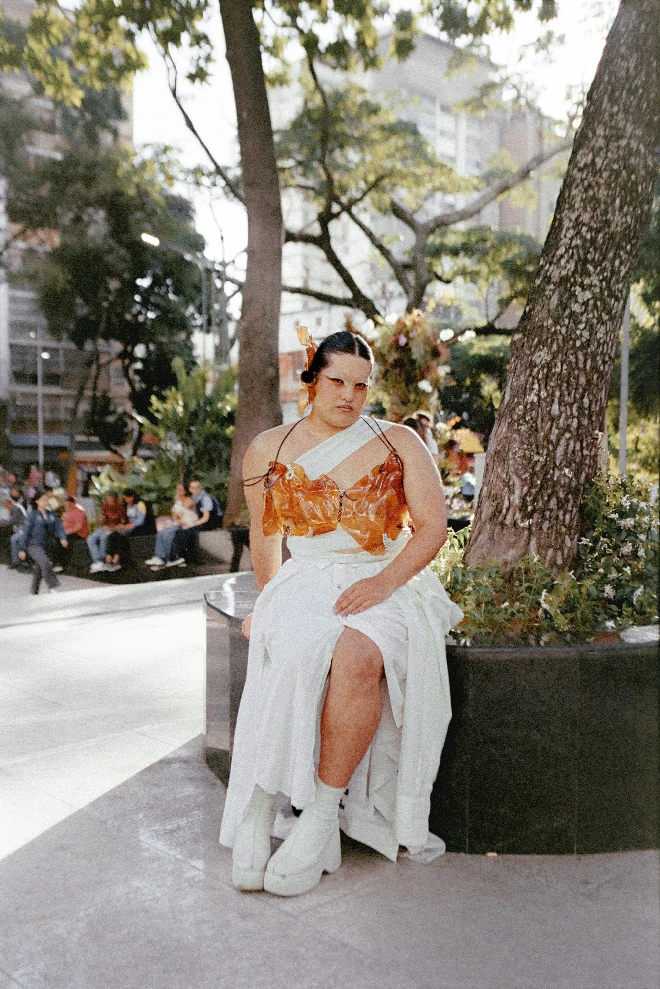 Carmela Wallis Queen K Santiago Méndez photography editorial south american fashion editorial trans artist feminism magazine polyestermagazin polyesterzine polyester zine DJ musician new music