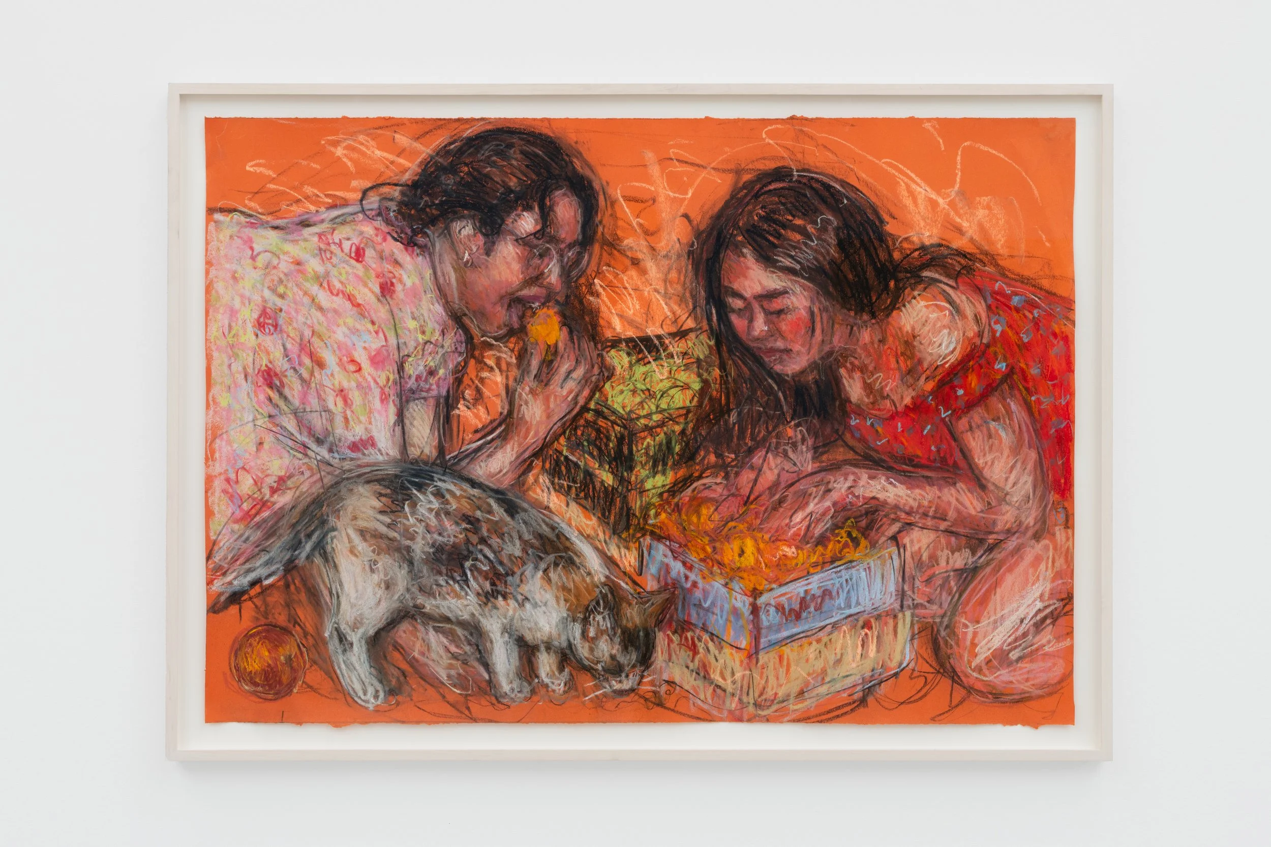 caroline wong girls who devour artist art feminism girlhood women eating polyesterzine polyester zine magazine saatchi
