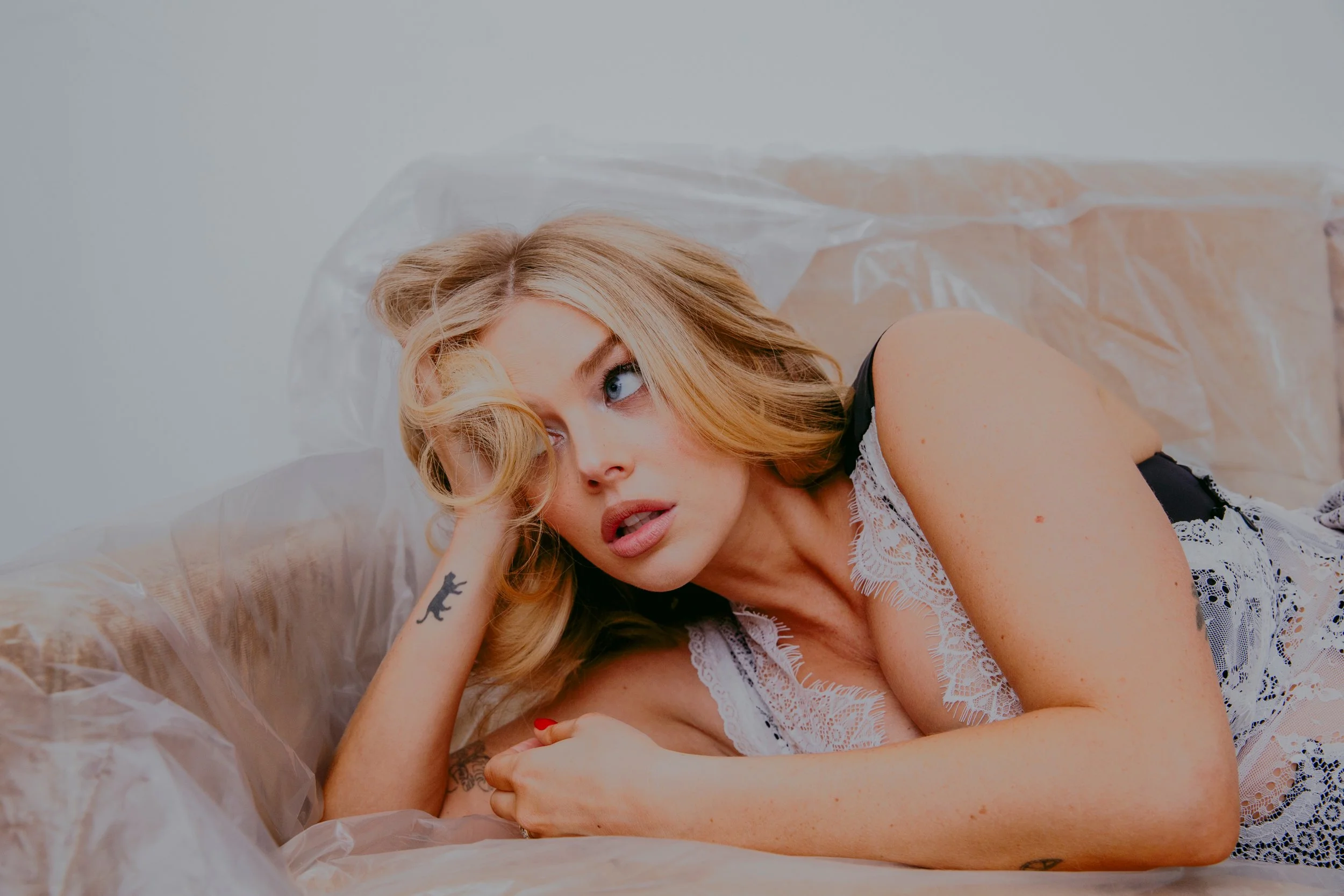 samara weaving ready or not here i come actress acting australia pregnant cover shoot editorial photo morganne boulden polyesterzine polyester zine over your dead body carolina caroline polyesterzine polyester zine