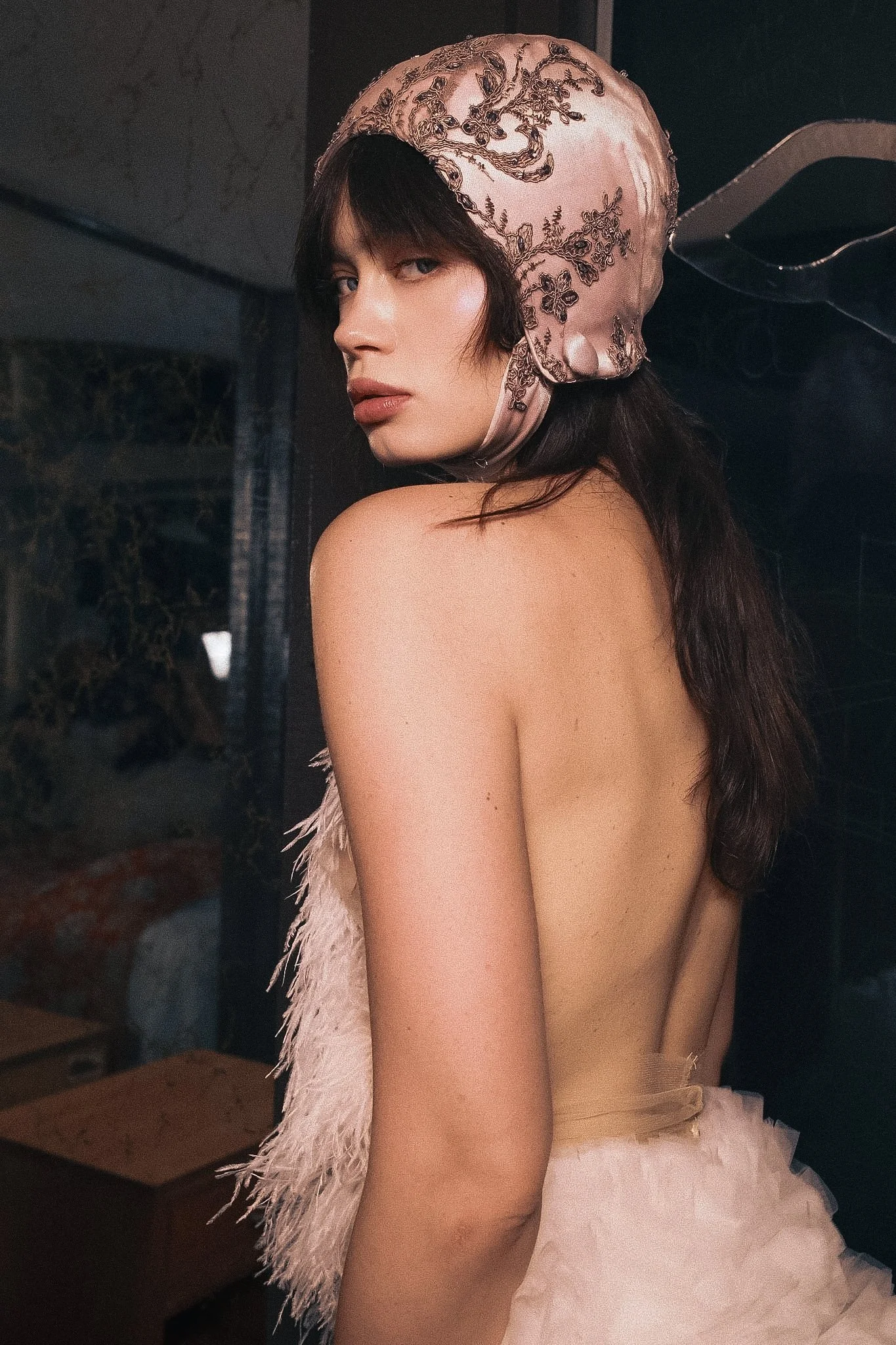 polyesterzine polyestermagazine zine polyester magazine editorial beauty photoshoot fashion angel wings angelic fashion photography hannah fard photos