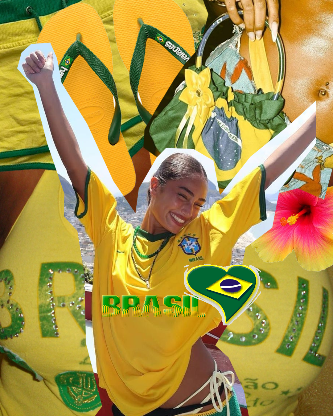 brasil brasilian brazil brazilian brazilcore hailey bieber football aesthetic football top beach swimwear rio