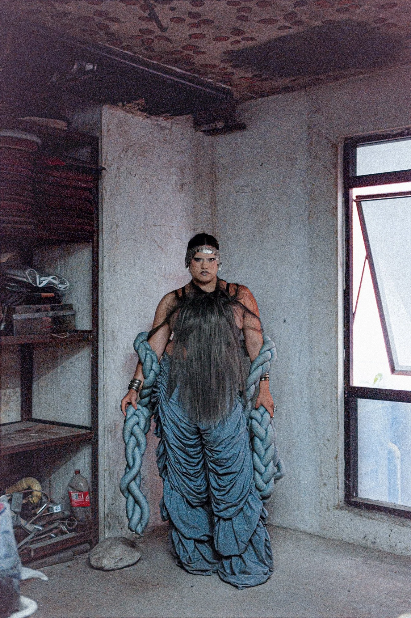 Carmela Wallis Queen K Santiago Méndez photography editorial south american fashion editorial trans artist feminism magazine polyestermagazin polyesterzine polyester zine DJ musician new music